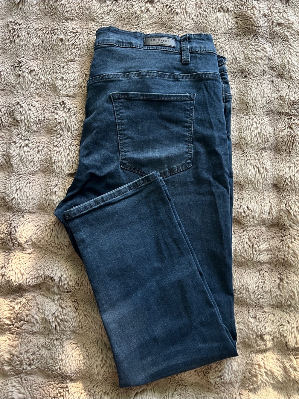 Kenneth Cole Slim Dark Blue Men's Jeans